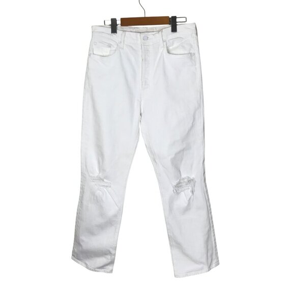 MOTHER SUPERIOR The Tripper White Jeans Size 32 - Picture 3 of 11